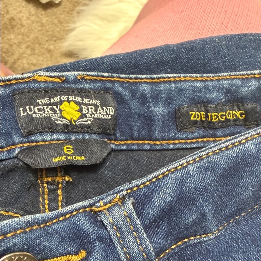 Lucky Brand Classic Blue Kids Jeans B5 - Picture 4 of 4